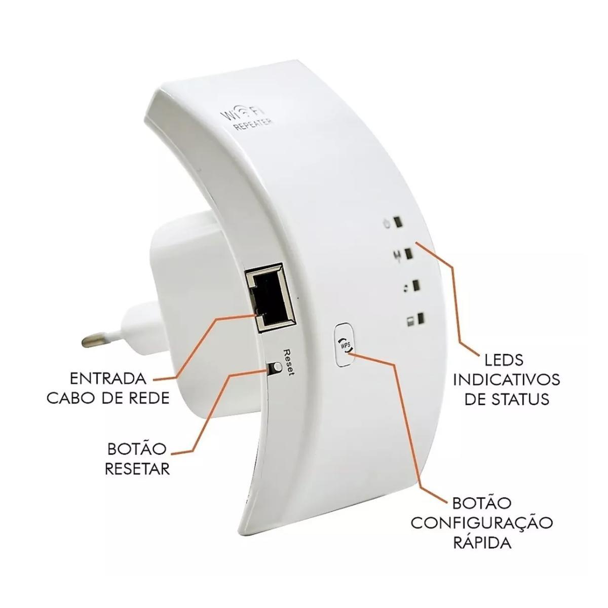 Repetidor Amplificador Wifi 600Mbps - Potente e Barato