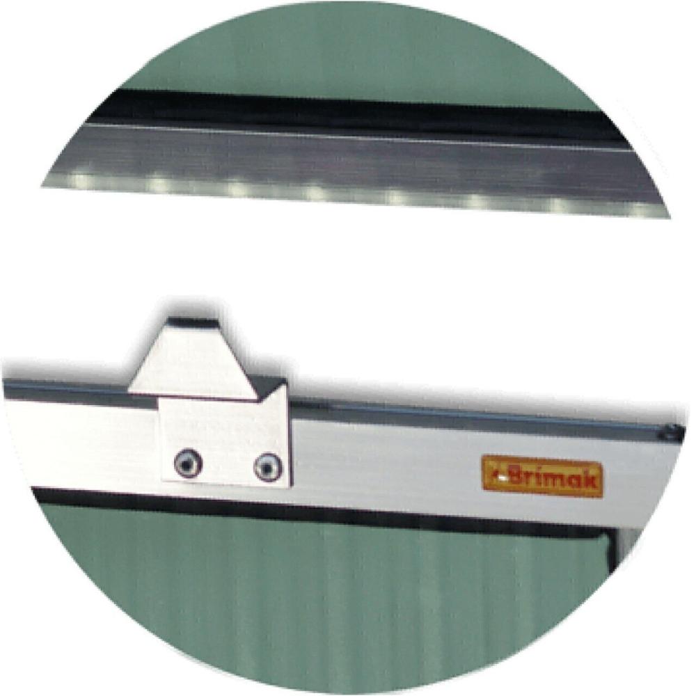 Miniatura Maxim-Ar com Bandeira Plus Vidro Boreal 80cm x 60cm Brimak Preto