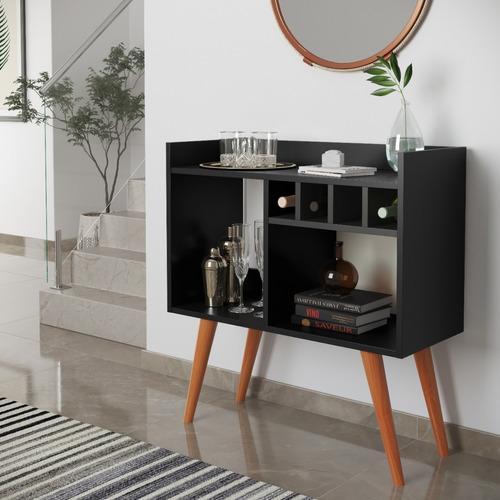 Miniatura Aparador Buffet Rubi Pés Palito Retrô Cores Disponíveis