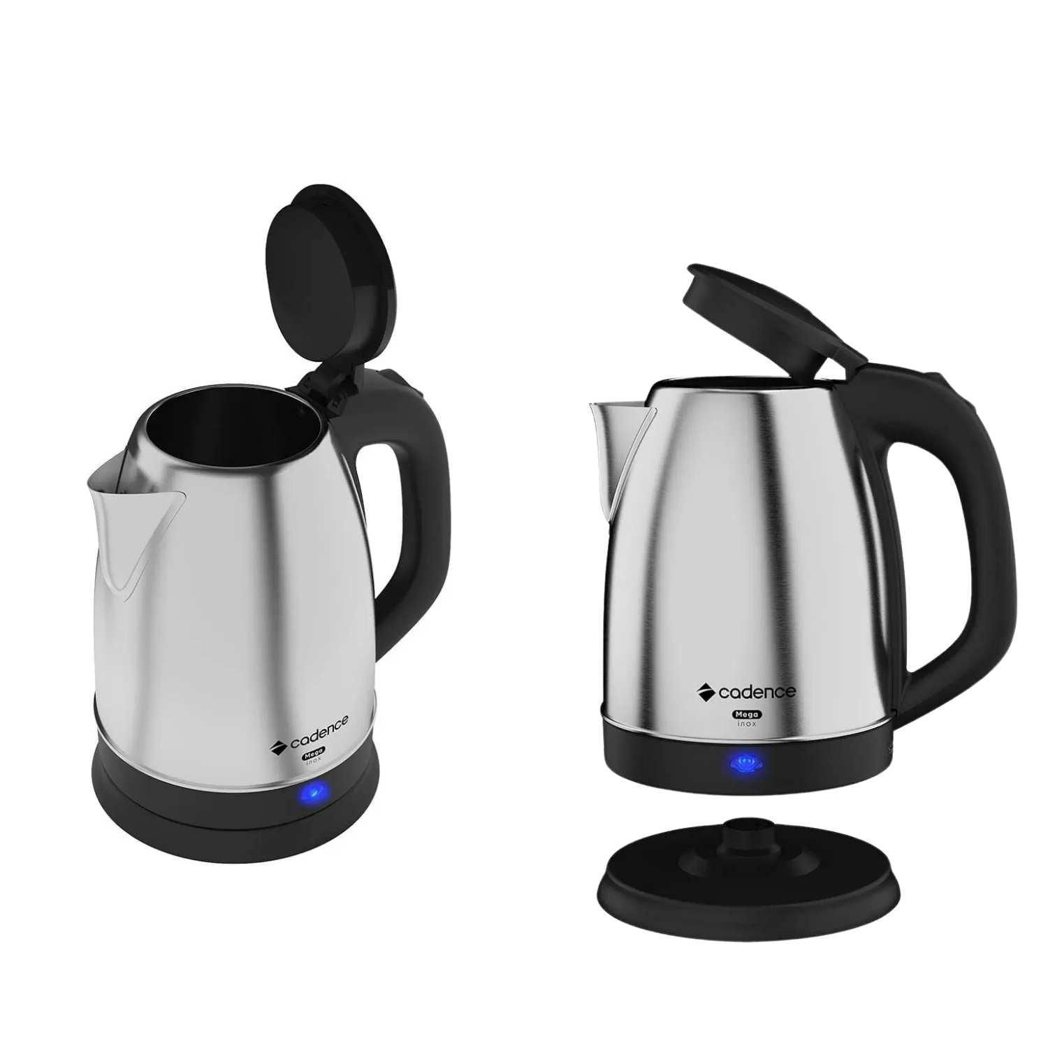 Miniatura Chaleira Elétrica Automática Inox 1,9L 110V/220V Água Café