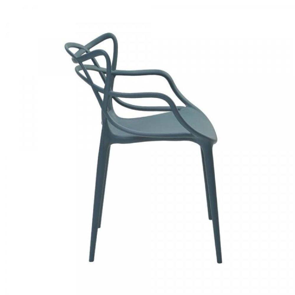 Miniatura Conjunto 10 Cadeiras Allegra Verde Petróleo