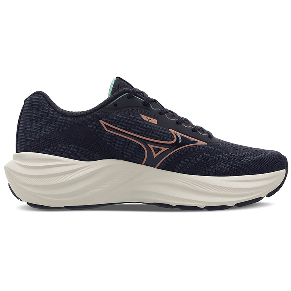 Miniatura Tênis de Corrida Feminino Mizuno Goya 2 Azul - 34