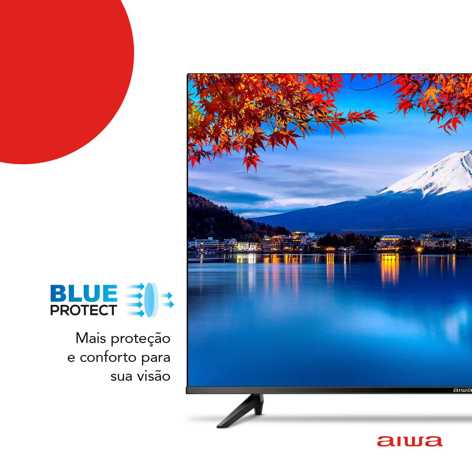 Miniatura Smart TV AIWA 50” Android 4K Borda Ultrafina HDR10 Dolby Áudio AWS-TV-50-BL-02-A BIV