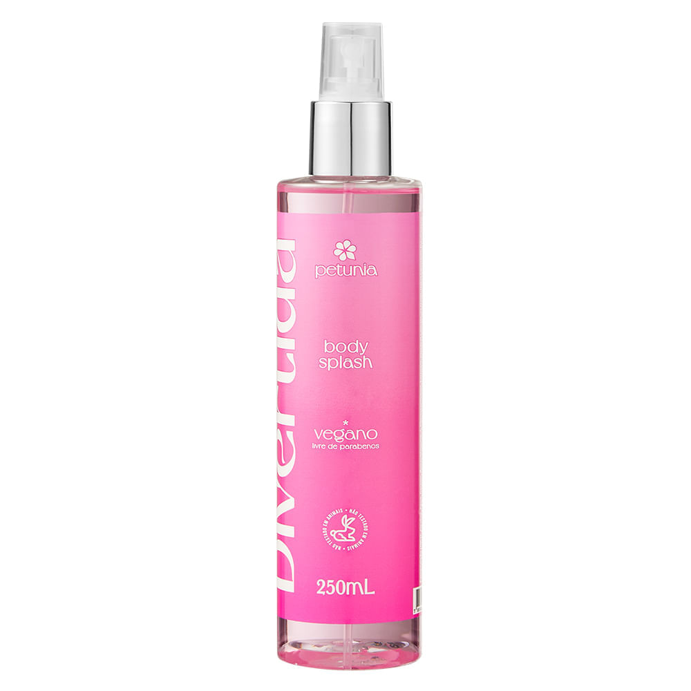 Miniatura Eu Sou Divertida Body Splash Petúnia - Deo Colônia 250ml