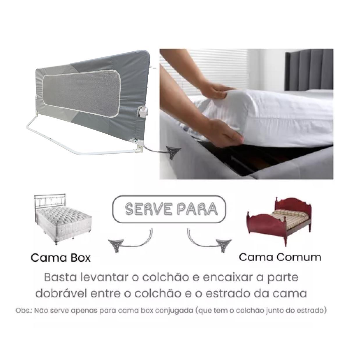 Miniatura Grade De Cama Proteção Infantil Idosos Bebê Formato Em U