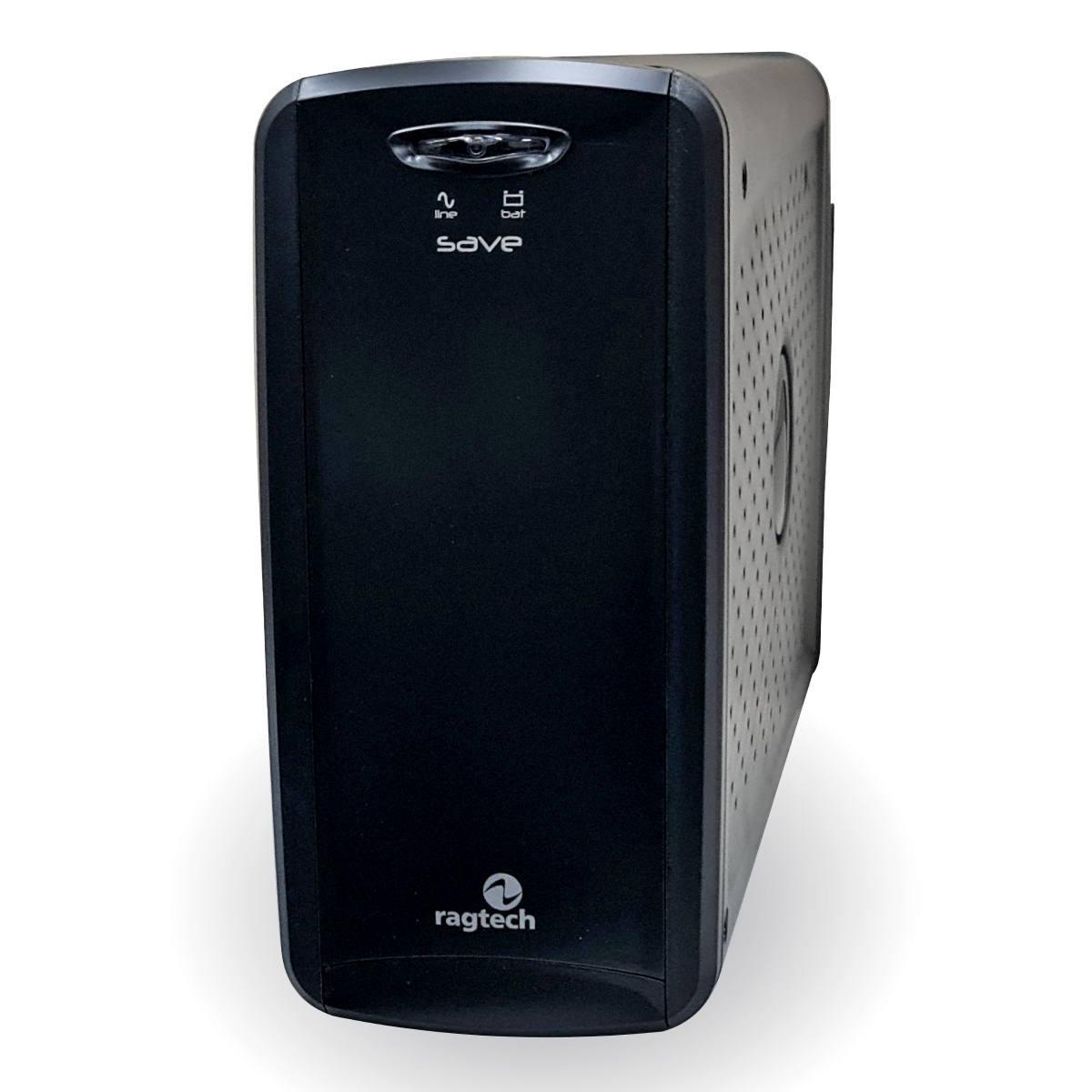Miniatura Nobreak Ragtech Full Black 600Va 3Em1 Distribuidor Exclusivo