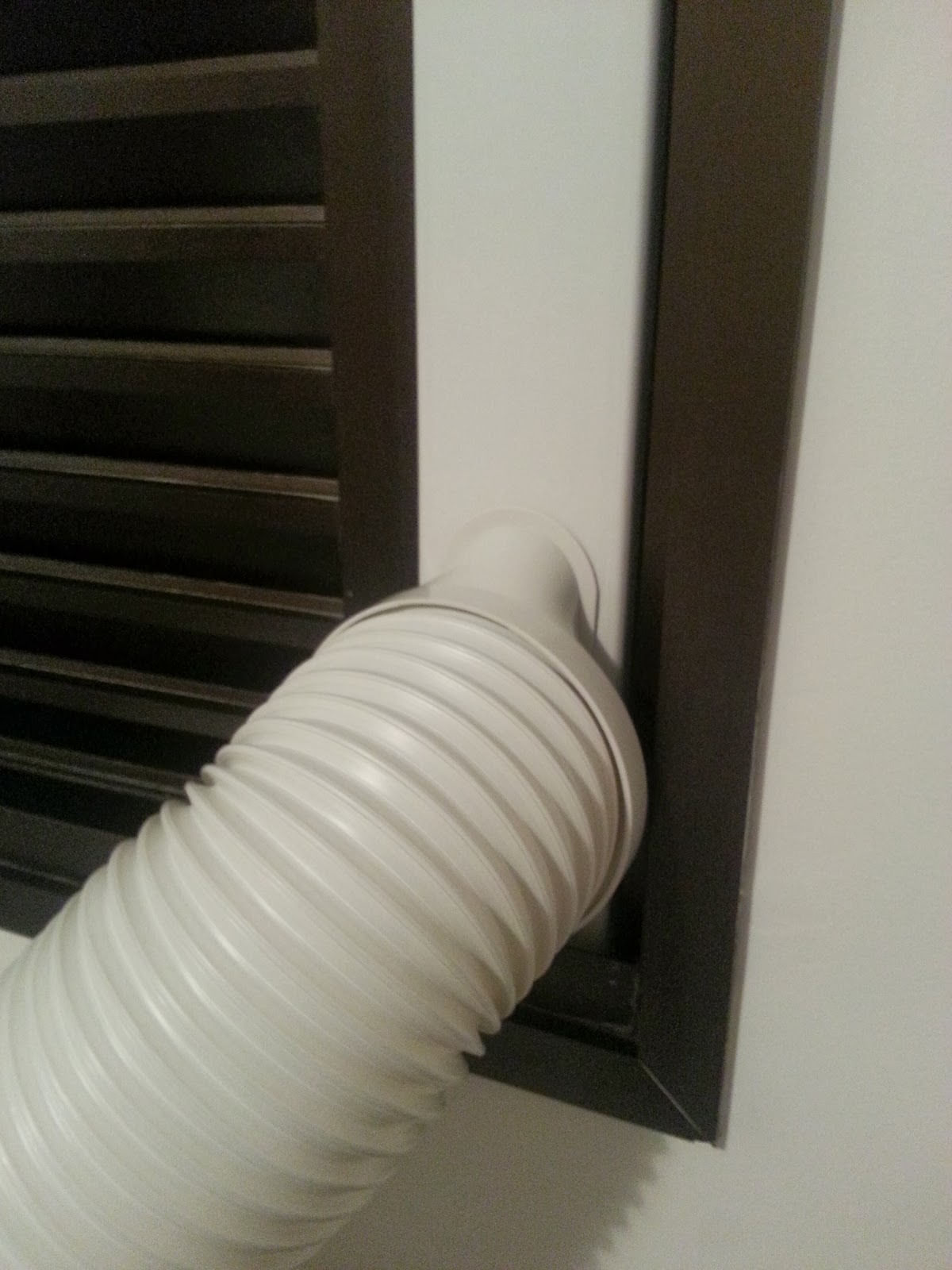 Miniatura Duto flexível pvc ar condicionado portátil 127mm 3 metros