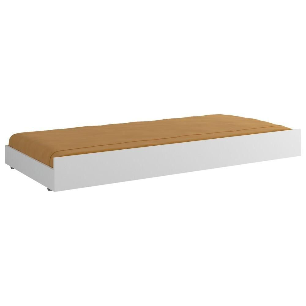 Miniatura Cama Auxiliar Para Colchão 78 X 188 Cm Multimóveis Branca