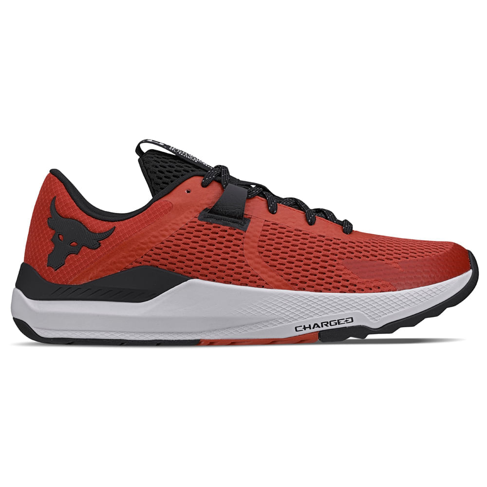 Miniatura Tênis de Treino Masculino Under Armour Project Rock BSR 2 Vermelho - 39