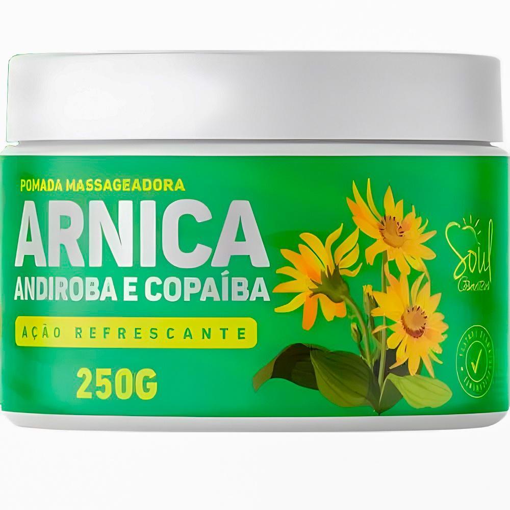 Miniatura Combo 4 Pomada Massageadora Arnica, Andiroba E Copaíba 250G