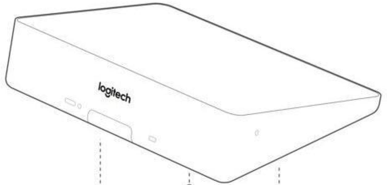 Miniatura Suporte Para Mesa Gestão De Cabos Logitech Tap