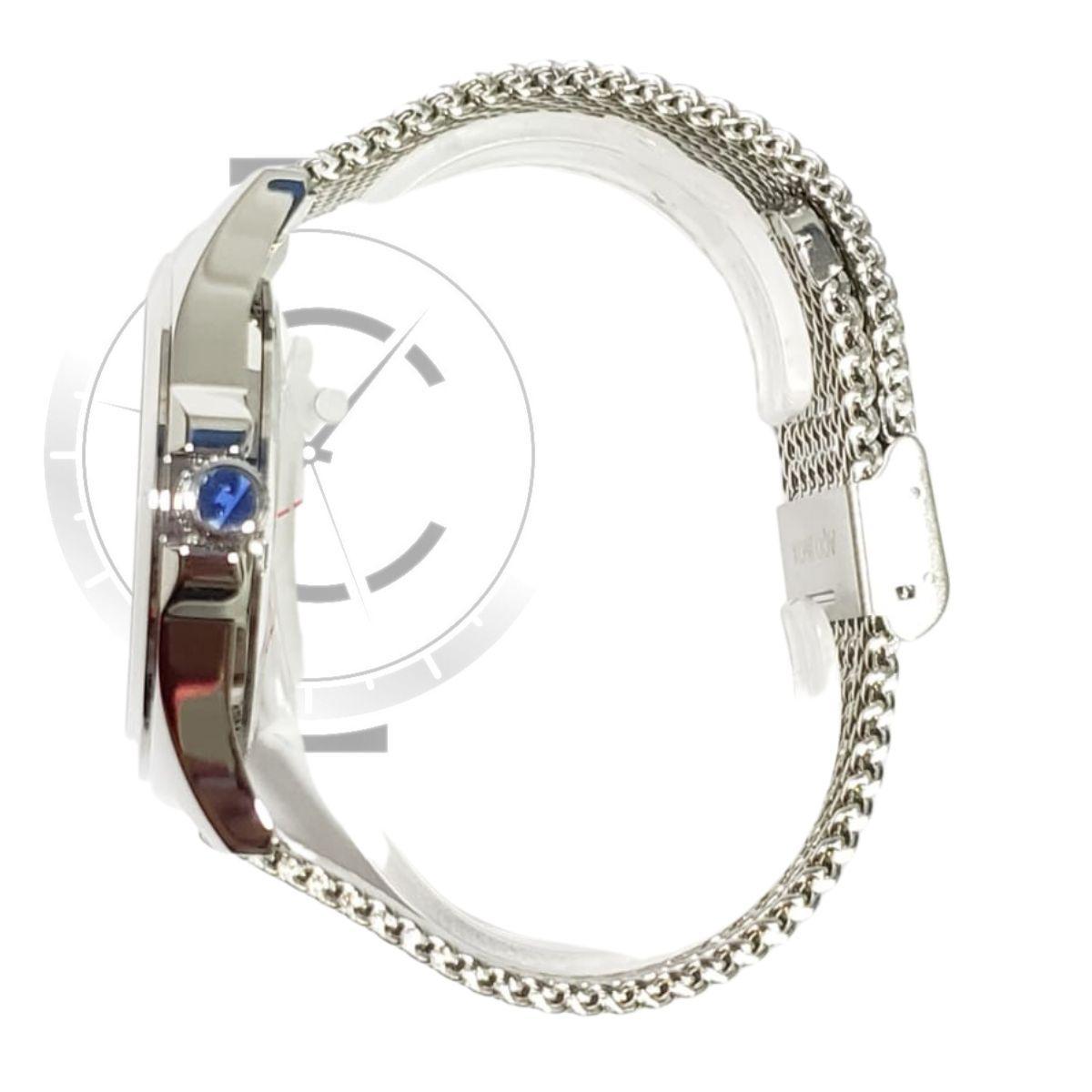 Miniatura Relógio Technos Classic Steel 2115LAL/0P Prata 46mm
