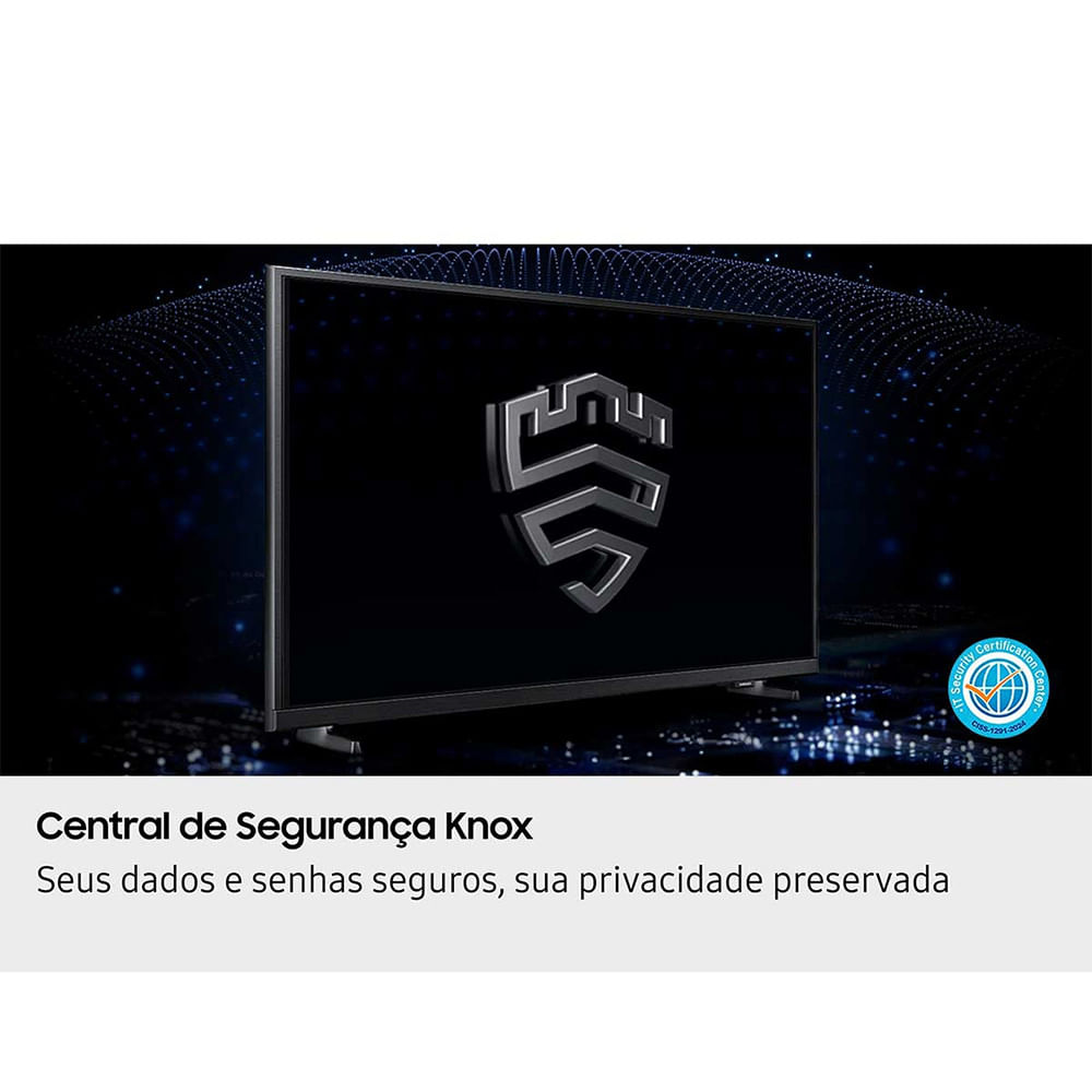 Miniatura Smart TV 58 Polegadas Samsung U8500F Crystal UHD 4K 2025 Xbox Cloud Gaming Canais Gratuitos 7 Anos de Atualização AI Energy Mode Alexa integrada Preto - Bivolt