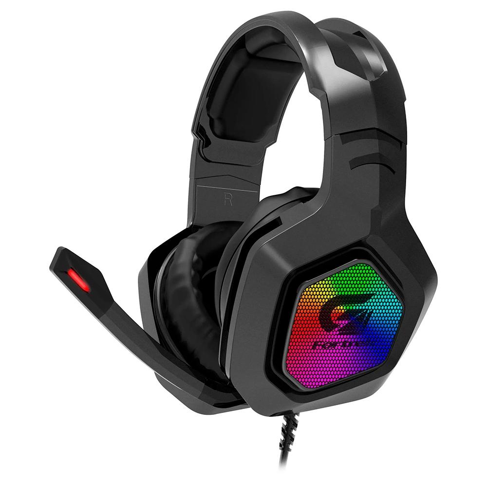 Miniatura Headset Gamer Fortrek G Black Hawk, RGB, Drivers 50mm - 70530