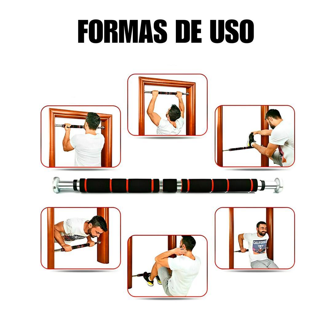 Miniatura Barra De Porta Ajustável Flexão Fixa Ajustável Musculação