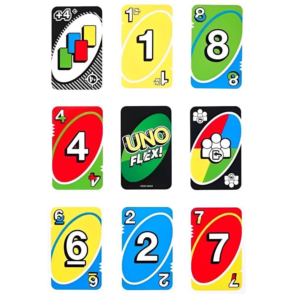 Miniatura Jogo De Cartas Uno Flex - Mattel