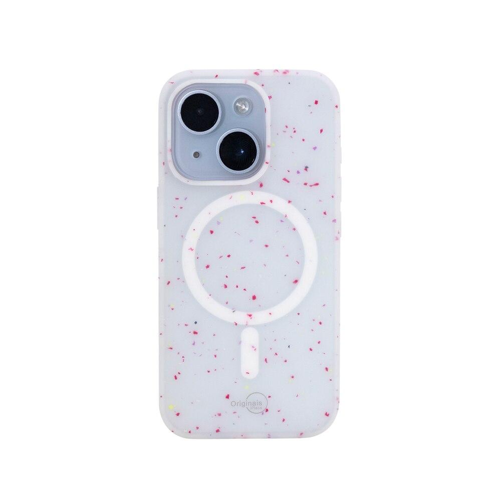 Miniatura Capa iPhone 15, Originais iPlace, Party, Branca
