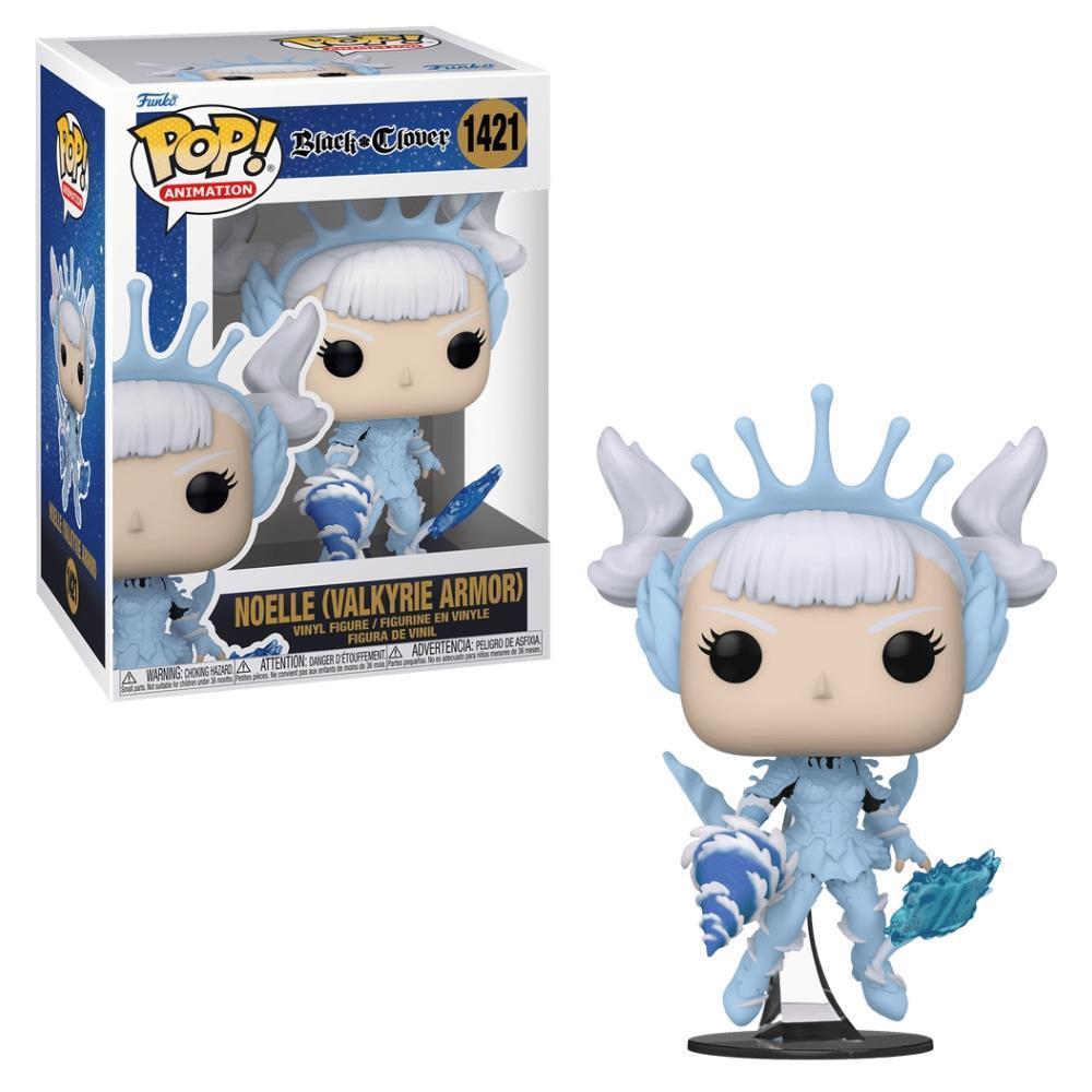 Miniatura Boneco Funko Pop Black Clover Noelle Com Armadura Valkyria