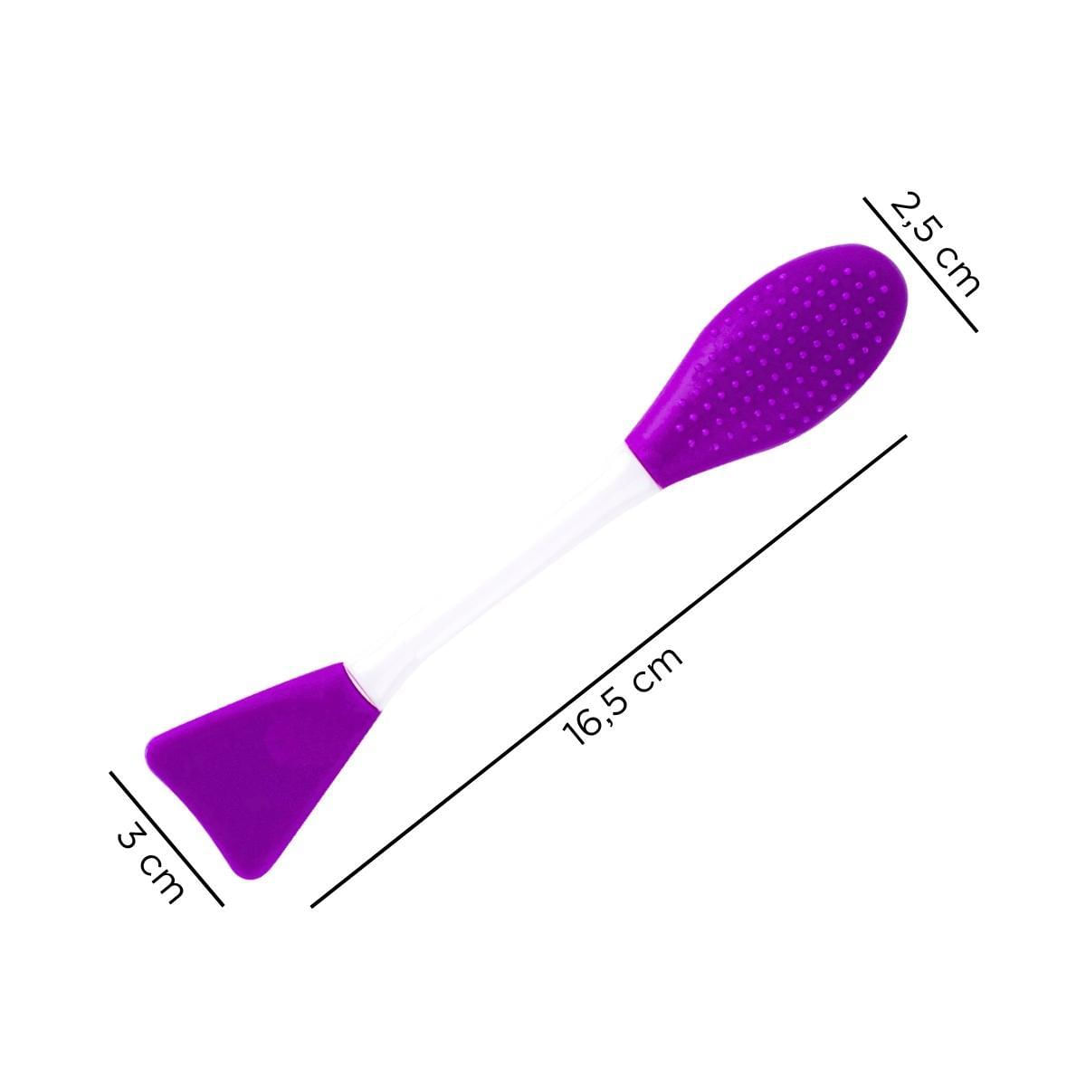 Miniatura Espátula Dupla Limpeza Pele Banho Remoção Cravos Maquiagem