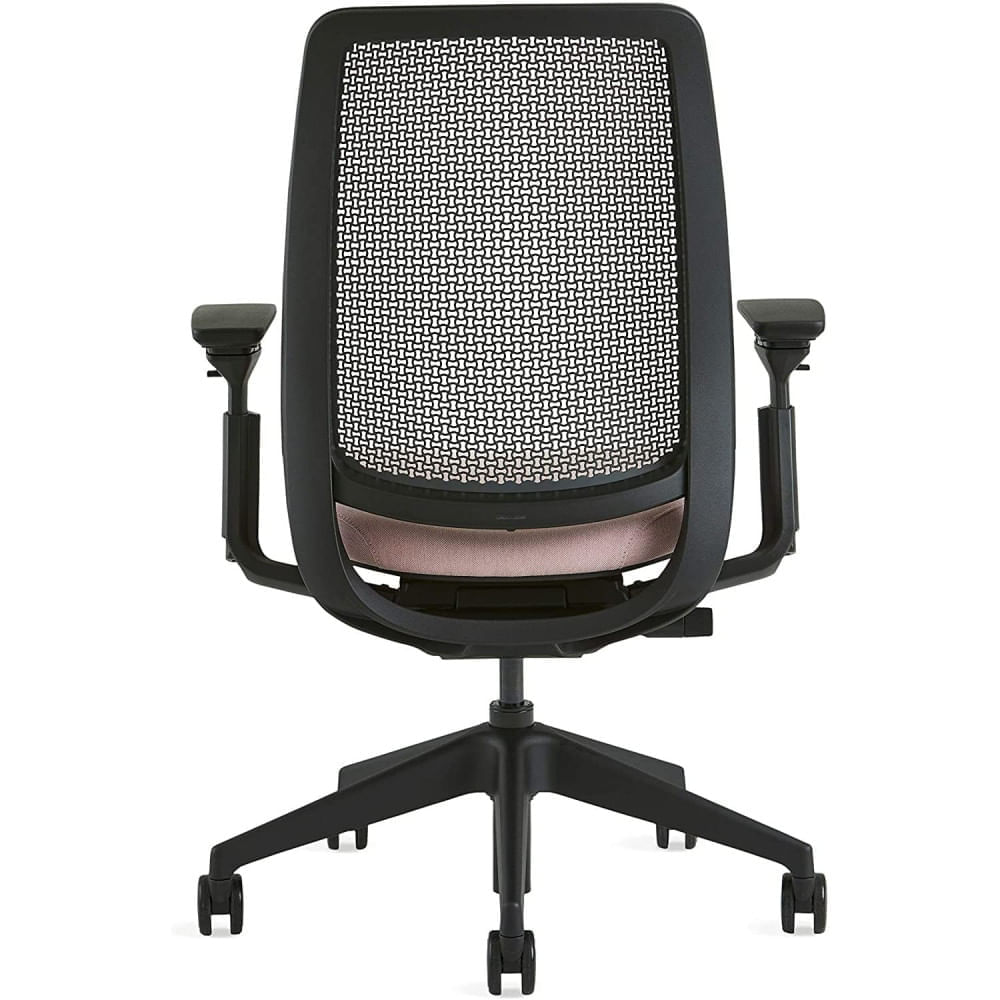 Steelcase Cadeira de Escritório Ergonômica Giratória e Aj ustável Rosa