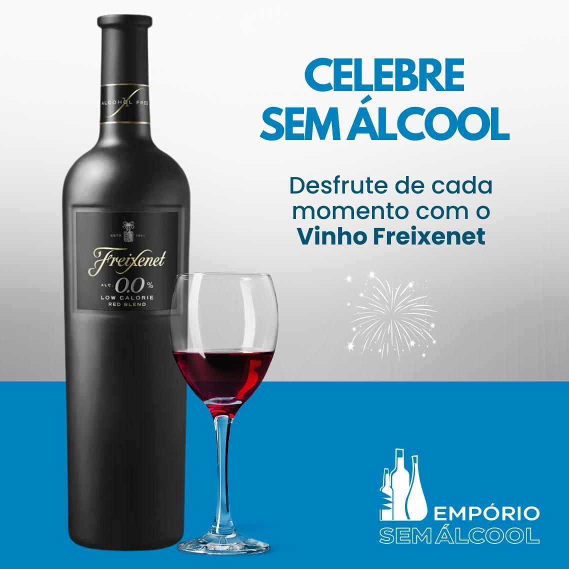 Vinho Sem Álcool Freixenet Tinto 0,0% - 750Ml - Alemanha