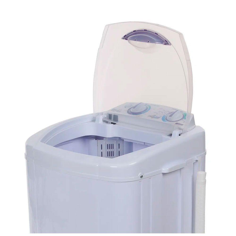 Miniatura Maquina De Lavar Roupas Praxis 4 Kg 380w 5 Modos Mobi Branco 220v 220V