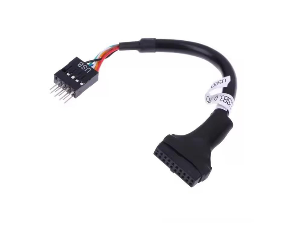Miniatura Adaptador Conversor Usb 3.0 Fêmea Usb 2.0 Macho Placa Mãe