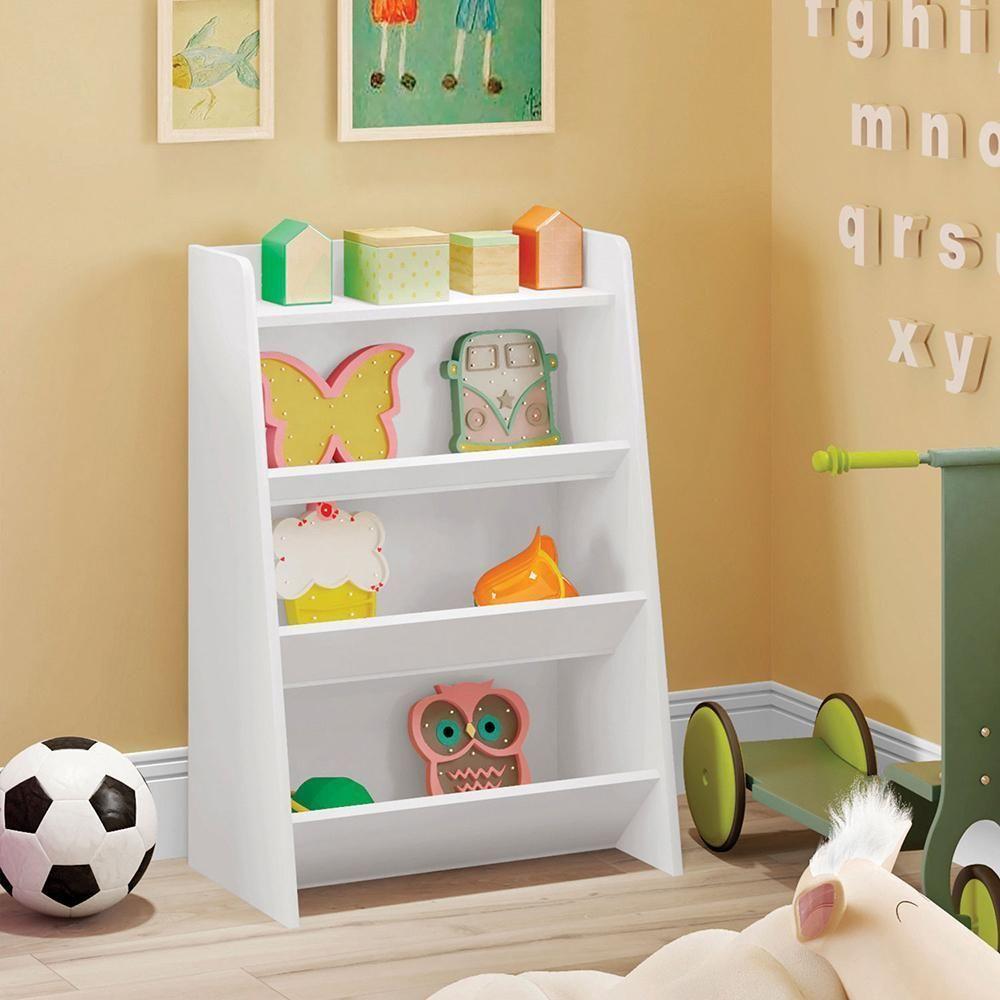 Miniatura Porta Brinquedos Organizador Barcelona Branco