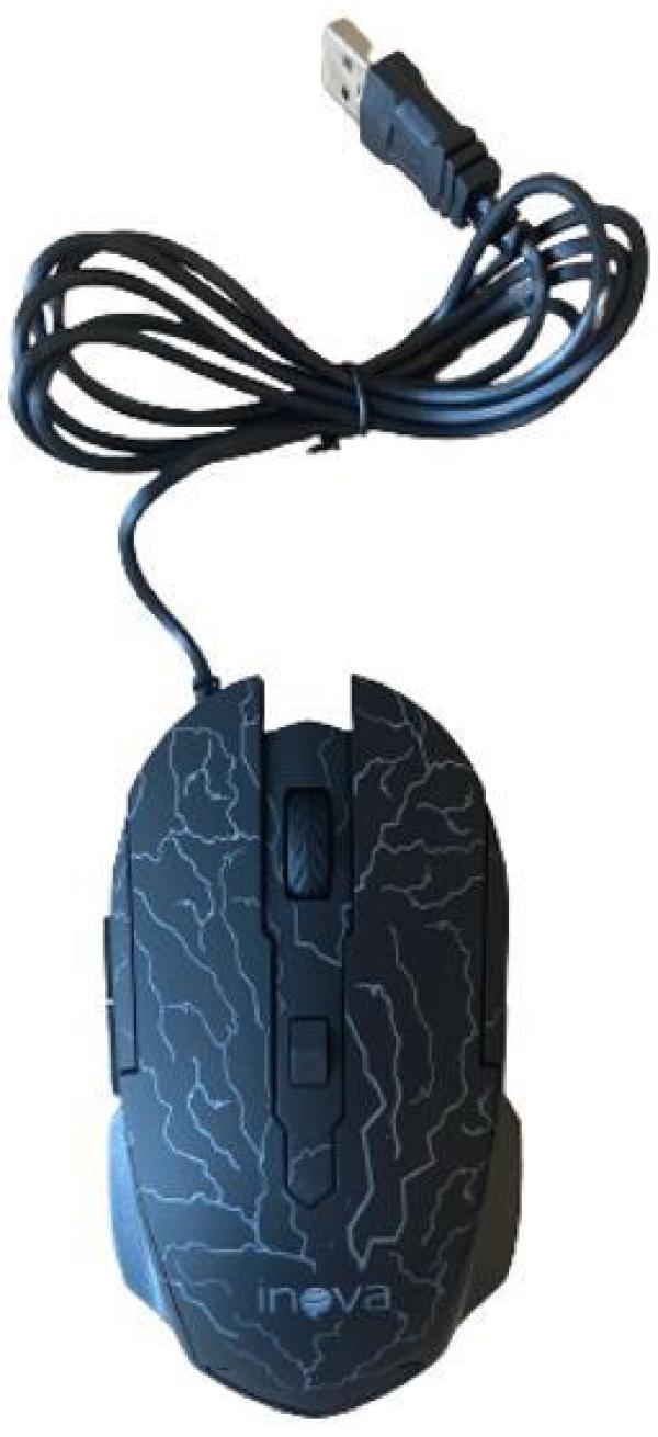 Miniatura Mouse Gamer Color Usb Alto Desempenho 2400Dpi