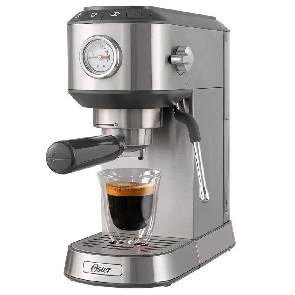 Miniatura Kit Cafeteira Espresso Compacta E Torradeira Inox Oster 220V