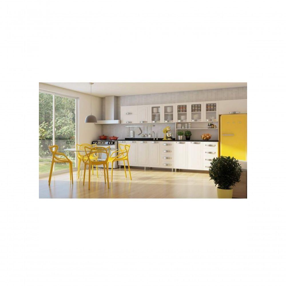 Miniatura Cadeira Allegra Sala De Jantar Amarelo - D´rossi