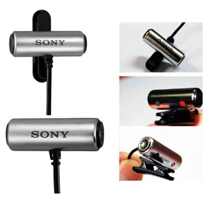 Miniatura Microfone Lapela Micro Foni Sony Ecm-Cs3 Para Chamadas