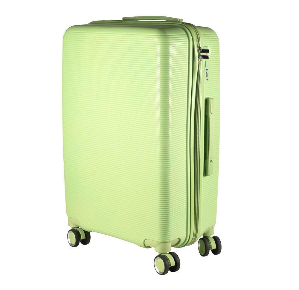 Miniatura Kit Mala 35Kg + 23Kg + 10Kg Polipropileno Inquebrável Verde