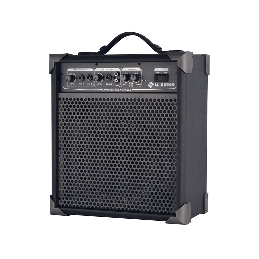 Miniatura Caixa De Som Amplificada Multiuso Ll Audio Lx60 15 Wrms