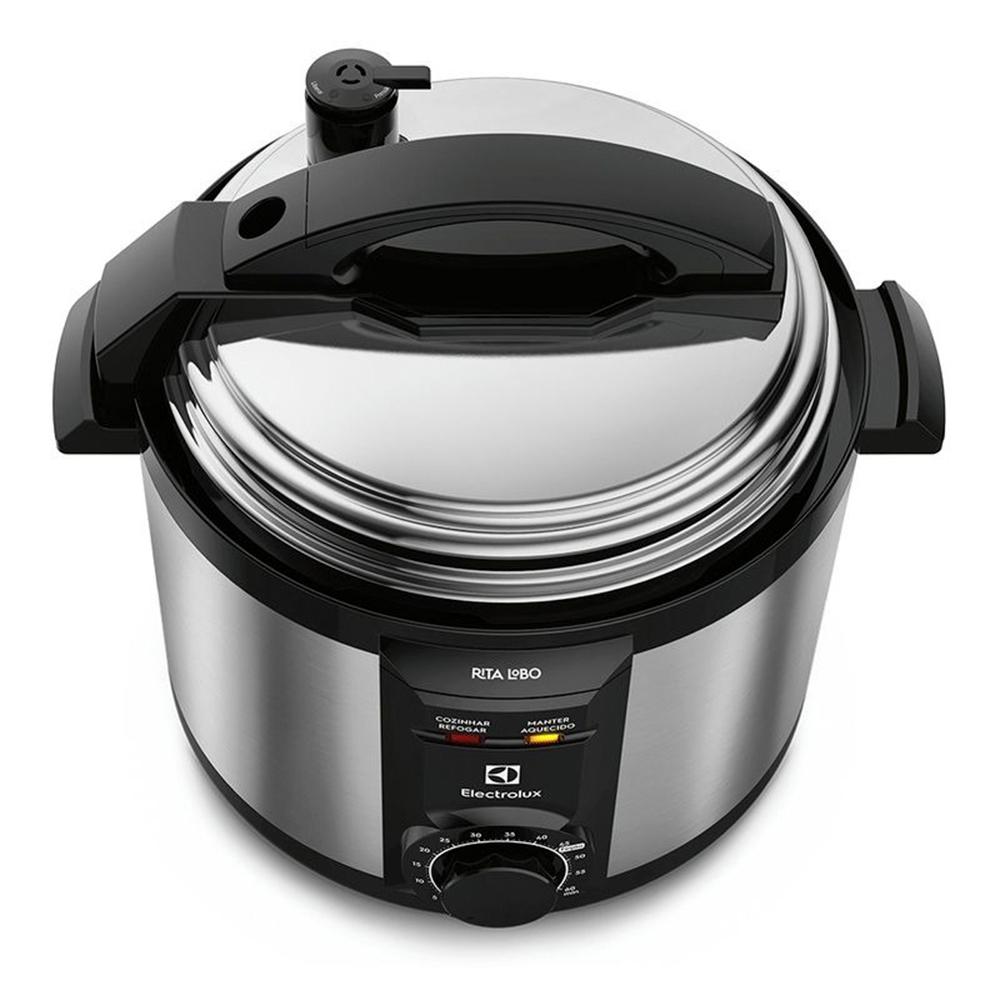 Panela de Pressão Elétrica Electrolux PCE20 Inox, 5 Litros 220 Volts