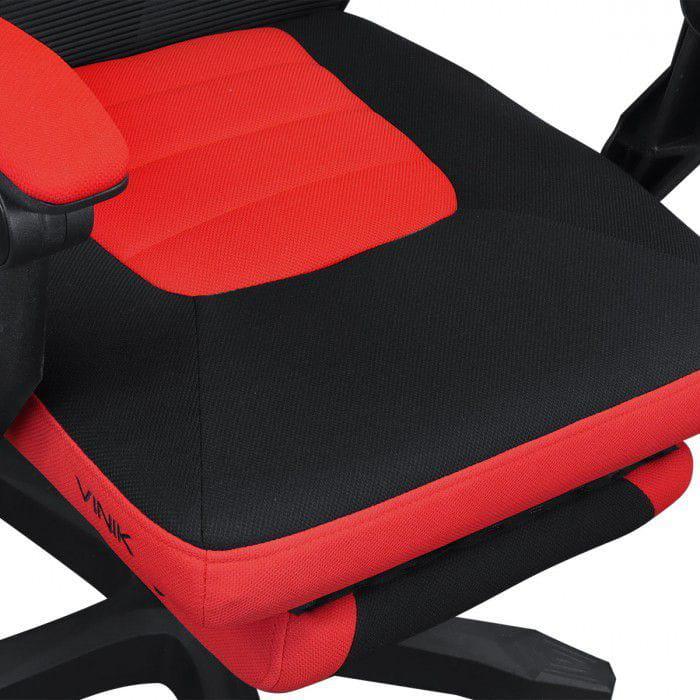 Miniatura Cadeira Gamer Vinik Rocket Preta Com Vermelho - Cgr10Pvm