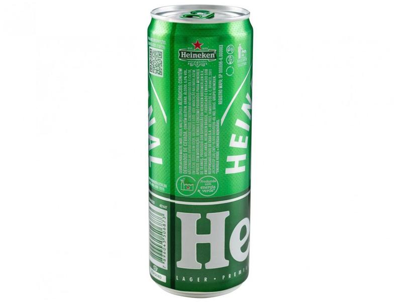 Cerveja Heineken Lata 350ml 12 Unidades