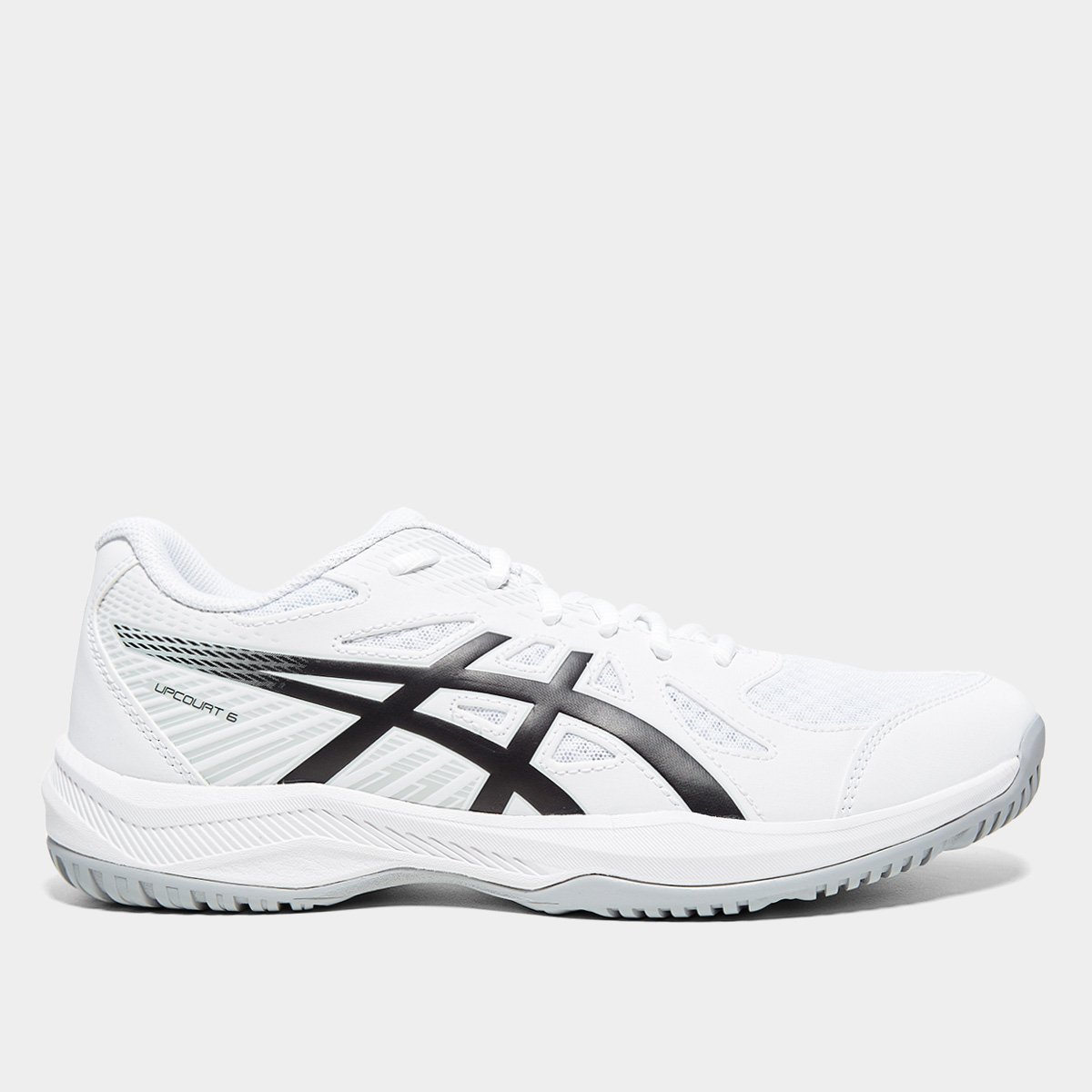Miniatura Tênis Asics Upcourt 6 Masculino Branco+Preto - 39