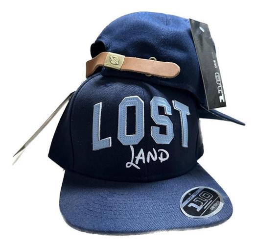 Miniatura Boné Lost Land Snapbak Aba Reta Fitão  Imperdível