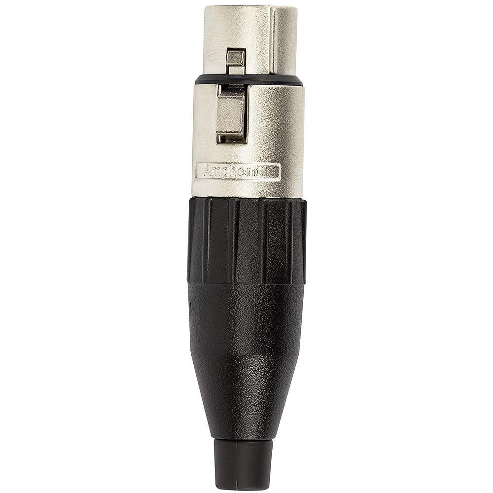 Miniatura Cabo De Microfone Xlr Macho Para Xlr Fêmea Amphenol 4M