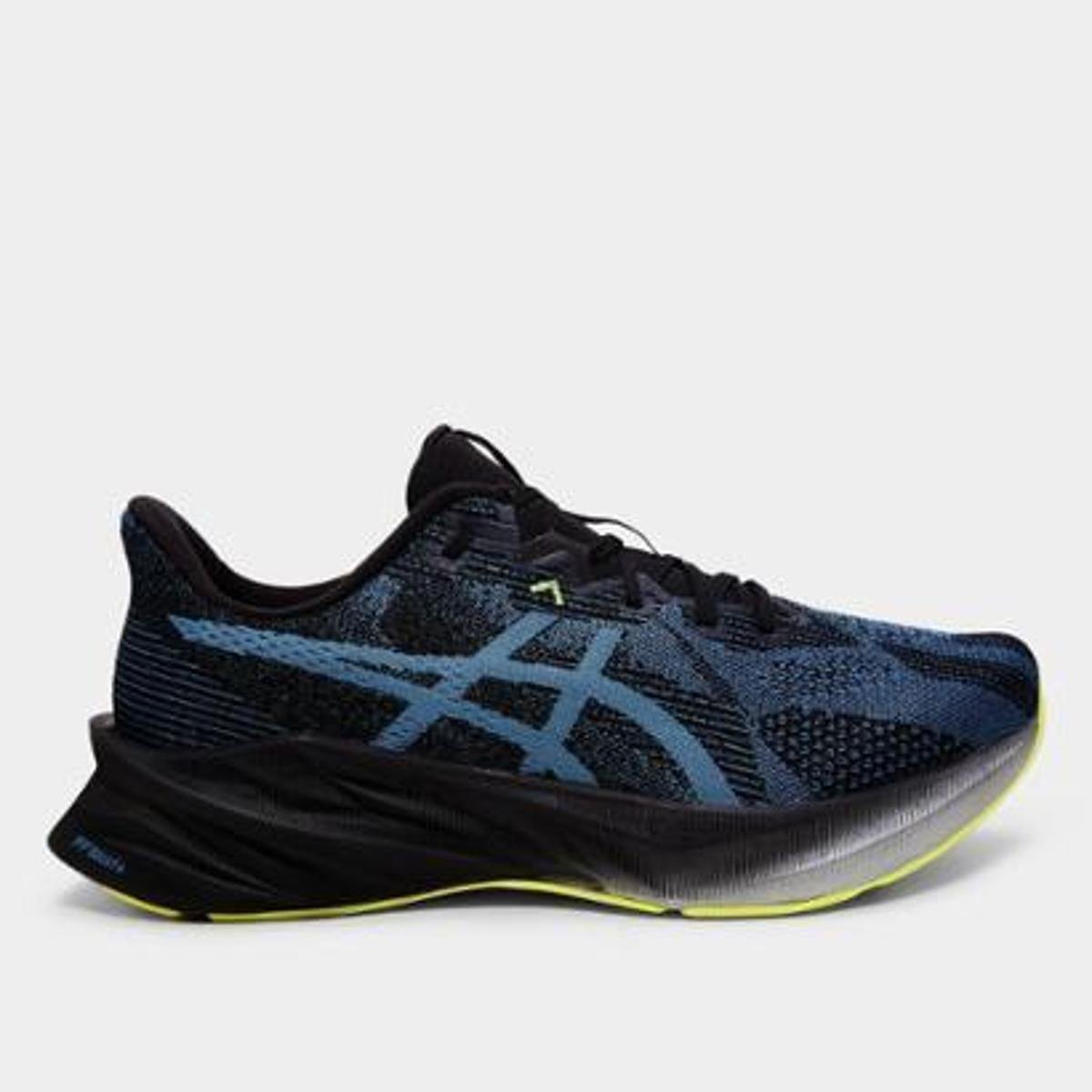 Miniatura Tênis Asics Dynablast 5 Masculino Preto+Azul - 39