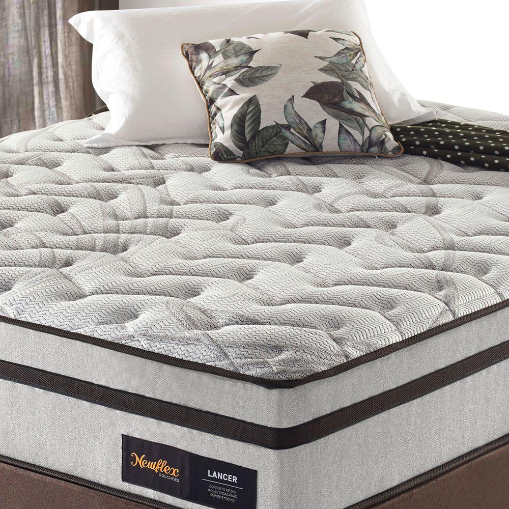 Miniatura Colchão Queen Molas Ensacadas 158x198 Lancer Newflex