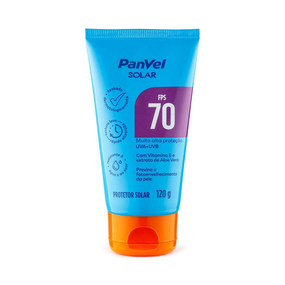 Miniatura Protetor Solar Panvel Fps70 120g