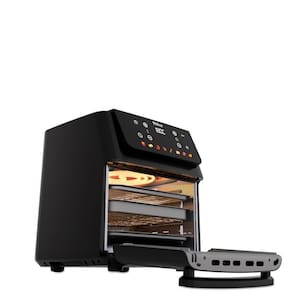 Fritadeira Elétrica Air Fryer Philco Oven PAF11B 11L Porta Removível - Preta 110V