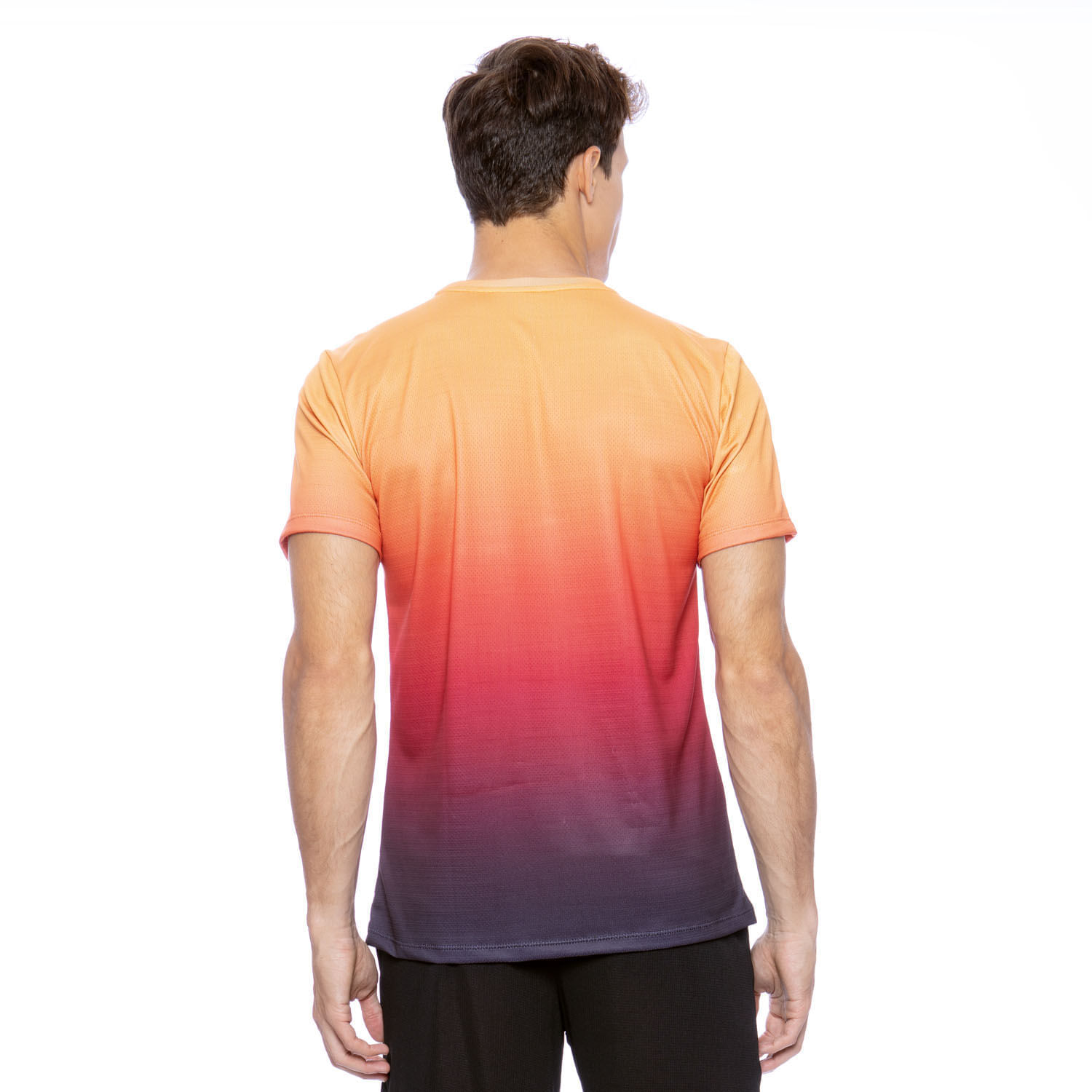 Miniatura Camiseta DEGRADE - LARANJA PRETO GG