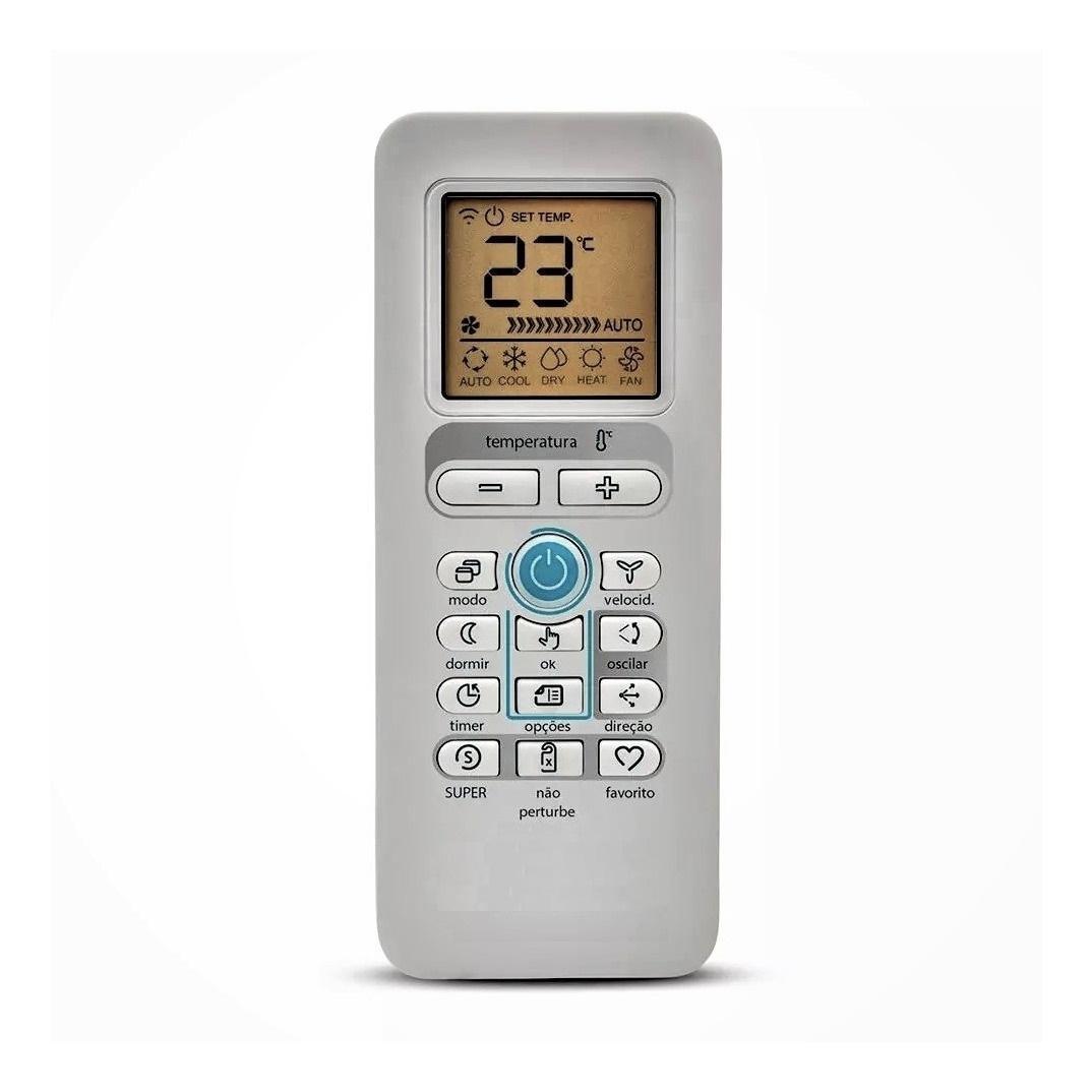 Miniatura Controle Ar Condicionado Springer Midea 38Kcx09S5 Inverter