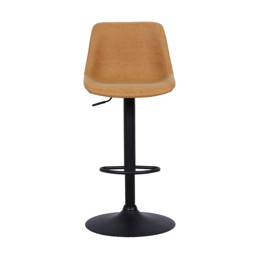 Conjunto 2 Banquetas Gênova Base Disco Rivatti Móveis Caramelo