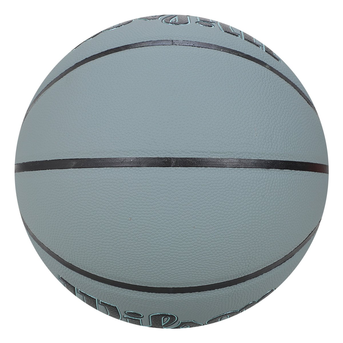 Miniatura Bola de Basquete Wilson NBA Forge 7 Cinza+Preto - 7