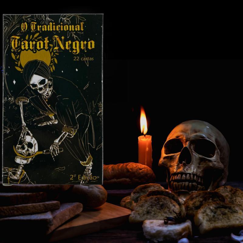 Miniatura Kit Com 6 Baralhos O Tarot Negro 22 Cartas 2 Ed