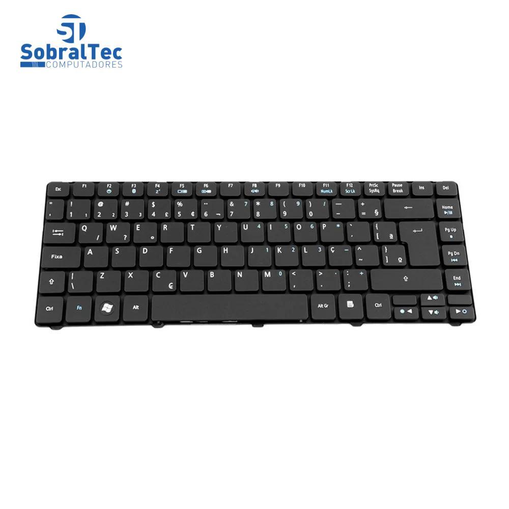 Miniatura Teclado Notebook Compativel Com Acer Aspire -Preto-F3
